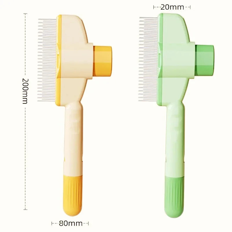 Self-Cleaning Pet Grooming Brush