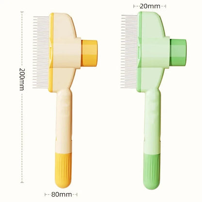 Self-Cleaning Pet Grooming Brush