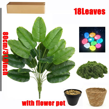 Large Artificial Tropical Palm Tree