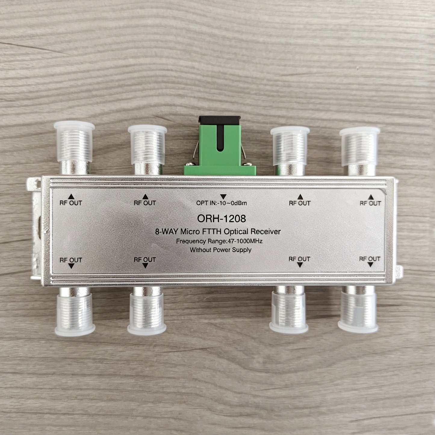 FTTH Optical Receiver with Dual Fiber CATV Converter for Home Network & Cable TV Systems