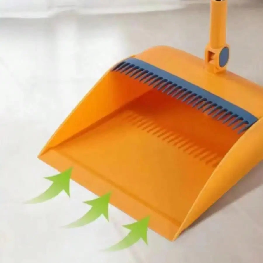 3-in-1 Foldable Broom & Dustpan Set