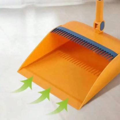 3-in-1 Foldable Broom & Dustpan Set