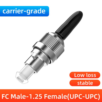Fiber Optic Male to Female Adapter for FC, SC, ST & LC Connectors Compatible with VFL & Optical Power Meters
