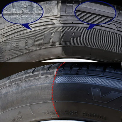 Black Tire Wax for Long-Lasting Shine, Tire Protection & Crack Prevention